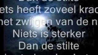 Stef Bos De stilte Lyrics [upl. by Negriv]