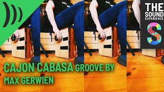 Cajon Cabasa Groove by Max Gerwien [upl. by Oswal315]