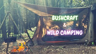 Bushcraft Weekend  Wild Camping [upl. by Enyamert]