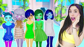 Nos Convertimos en las EMOCIONES de INTENSAMENTE en Dress to Impress Roblox [upl. by Silisav588]