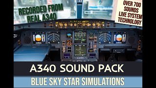 A340 BSS sound pack promo [upl. by Sualk]