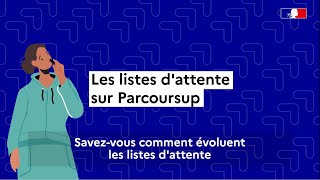 Parcoursup 2024  comment évoluent les listes d’attente [upl. by Aeresed]