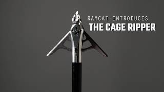 The Ramcat CAGE RIPPER  a deeper penetrating broadhead than RAGE® amp MUZZY® Mechanical Broadheads [upl. by Letsou]