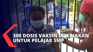 Puskesmas Sorong Timur Siapkan 300 Dosis Vaksin Covid19 Untuk Pelajar di SMP Negeri 5 [upl. by Aremihc538]