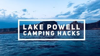 Lake Powell Camping Tips and Tricks 4K [upl. by Ashely]