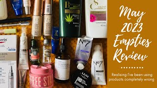 MAY 2023 EMPTIES REVIEW [upl. by Notyep]