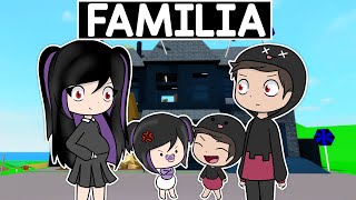 Mi Propia Familia de LYNAEXE en Brookhaven Roblox [upl. by Ryder]