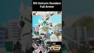 RG Unicorn Gundam full armor gundam gunpla [upl. by Norse952]