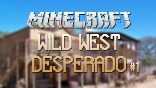 Minecraft Wild West Adventure Map  Desperado [upl. by Elvah65]