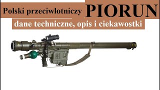 Polski przeciwlotniczy PIORUN  dane techniczne ciekawostki i opis [upl. by Melany]