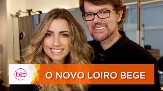 O Novo Loiro Bege para o Verão by Júnior Carvalho I Beleza na Web [upl. by Dill156]