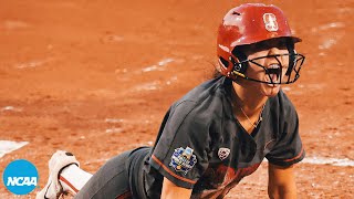 Stanford vs UCLA 2024 Womens College World Series  Extended highlights [upl. by Jarietta]