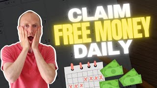 Claim Free Money Daily – 5 REALISTIC Methods Only 2 Minutes Per Day [upl. by Ayerhs]