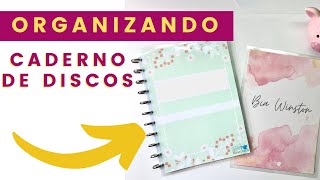 Caderno customizado Com contact DIY  Faça você mesmo [upl. by Schwenk]