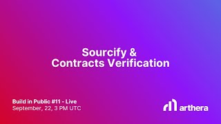 Build in Public 11 Sourcify amp Contracts Verification [upl. by Erhart]