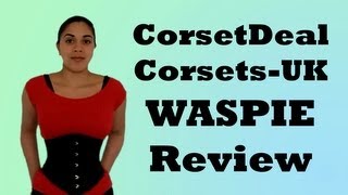 Waspie Underbust Review CorsetStory CorsetsUK  Lucys Corsetry [upl. by Eskill]