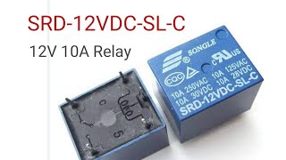 SRD12VDCSLC Relay Testing [upl. by Thebault]