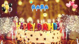 RAZA Birthday Song – Happy Birthday Raza [upl. by Atilek522]