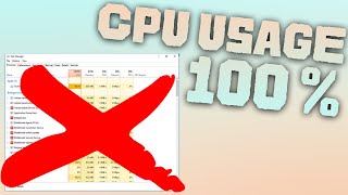 Usage CPU Selalu 100 Tenang Gw Ada Solusinya cara mengatasi usage cpu 100  boost fps [upl. by Kakalina]