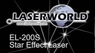 Laserworld EL200S DMX  product video  beams and effectsmpeg [upl. by Jeritah]