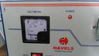 5kva stabilizer minimum input 90volt max input 320 volt [upl. by Mazurek]