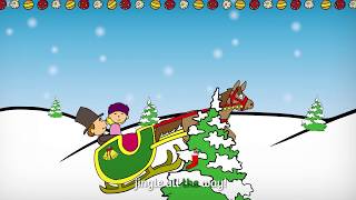 Jingle Bells  Kerstliedjes met tekst Christmas songs [upl. by Eciral]