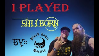 Black Label Society  Stillborn Full Guitar Cover Playthrough [upl. by Adirf]