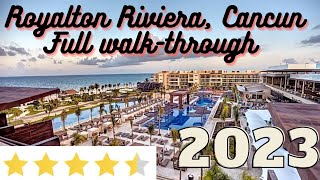 Royalton Riviera Cancun  Full Resort Tour amp Guide 2023  All Inclusive [upl. by Nerine110]