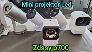 Test taniego projektora Led Zdssy P700 i porównanie z Magcubic hy300 [upl. by Orvah]