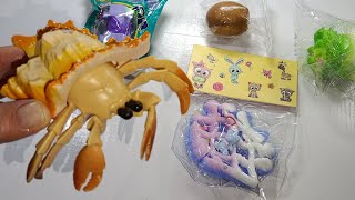 ASMR SQUISHY🦀🧇🐕🥚I unpack and squeeze squishies for your satisfaction and goosebumps💖Taba SQUISHY [upl. by Cash]