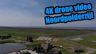 Noordpolderzijl wadden in 4K drone video [upl. by Norwood]