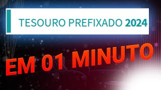 Como Funciona o Tesouro Prefixado LTN Explicação Rápida [upl. by Earvin]