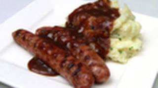 Sausages And Mashed Potato Video Recipe  Bangers And Mash [upl. by Anevad]