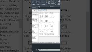 AutoCAD Tutorial  Tefriş Kütüphanesi Furnished library  AutoCAD Shortcuts [upl. by Lilak]