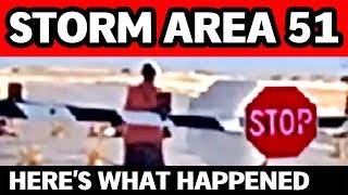 AREA 51 RAID Someone ACTUALLY Stormed Area 51 Documenting The September 20th Storm In Nevada [upl. by Aksehcnarf]