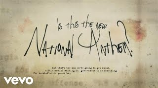 TI  New National Anthem Lyric Video ft Skylar Grey [upl. by Yrollam]