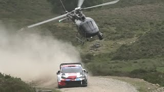 WRC Rally Portugal 2022  MAX ATTACK RALLY1 vs HELICOPTER [upl. by Holly-Anne152]