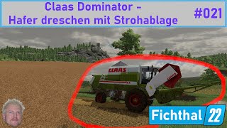 LS22  Fichthal 021  Strohablage ohne Haufenbildung  Kaum Ertrag ohne Precision Farming [upl. by Murrah]