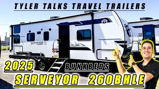 The New 2025 SURVEYOR LEGEND 260BHLE PERFECT FAMILY TRAILER WITH BUNKBEDS UNDER 30FT MUST WATCH [upl. by Czarra]