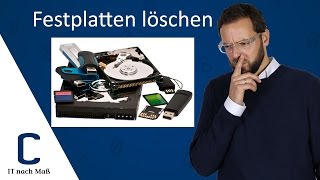 Festplatten vollständig und sicher löschen SSD amp HDD – CYBERDYNE [upl. by Pietje891]