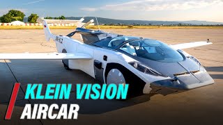 The AirCar Is A BMWPowered Convertible Flying Car [upl. by Odlonra]