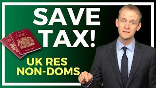 How to save tax on your foreign income 💰UK resident non domiciled status ✅️🇬🇧 [upl. by Notyep147]