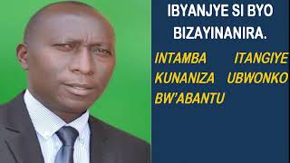 Ibyanjye sibyo bizayinanira Intambara itangiye kunaniza ubwonko bw’abantu RUSHENYI Patrice [upl. by Ahsille]