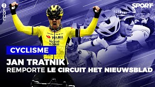 Jan Tratnik remporte le Circuit Het Nieuwsblad Wout van Aert prend la 3ème place  Résumé [upl. by Rior446]