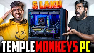 Rs500000 PC With TempleMonkeys  PC Doc Vs Vijay Varadharaj 🥊  Fun PC Build 😂🤣 [upl. by Richie]