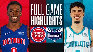 PISTONS at HORNETS  FULL GAME HIGHLIGHTS  October 27 2023 [upl. by Lubeck309]