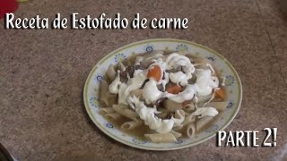 Receta para Estofado de Carne Parte 2 [upl. by Noiek]