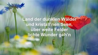 Ostpreussenlied Land der dunklen Wälder Willy Schneider Text HD [upl. by Amleht366]