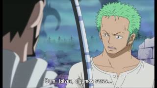 Mihawk Ensina Zoro Sobre Haki [upl. by Neva494]