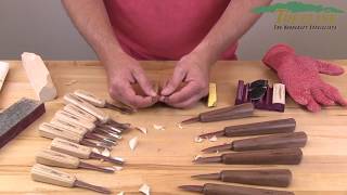 Basic Hand Carving Tools Explained [upl. by Jakoba]